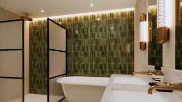 Family Room, Multiple Beds, City View | Bathroom | Shower, eco-friendly toiletries, hair dryer, towels