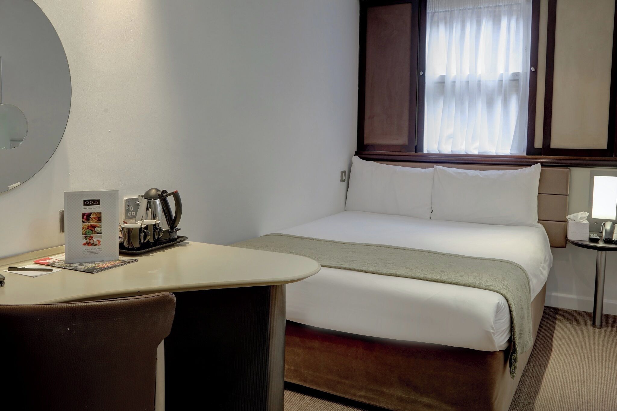 Premium bedding, in-room safe, desk, laptop workspace