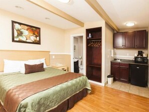 Premium bedding, individually furnished, blackout curtains