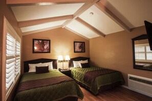 Premium bedding, individually furnished, blackout drapes