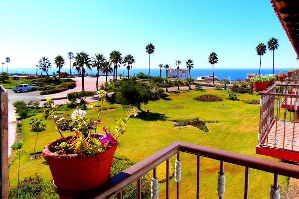 Uitzicht vanuit de kamer