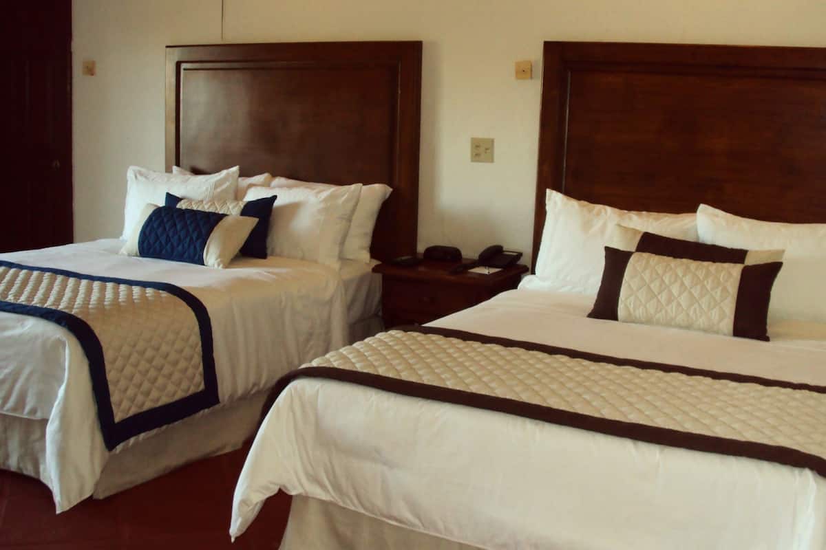 standard double room | in-room safe, desk, blackout curtains, iron/ironing board