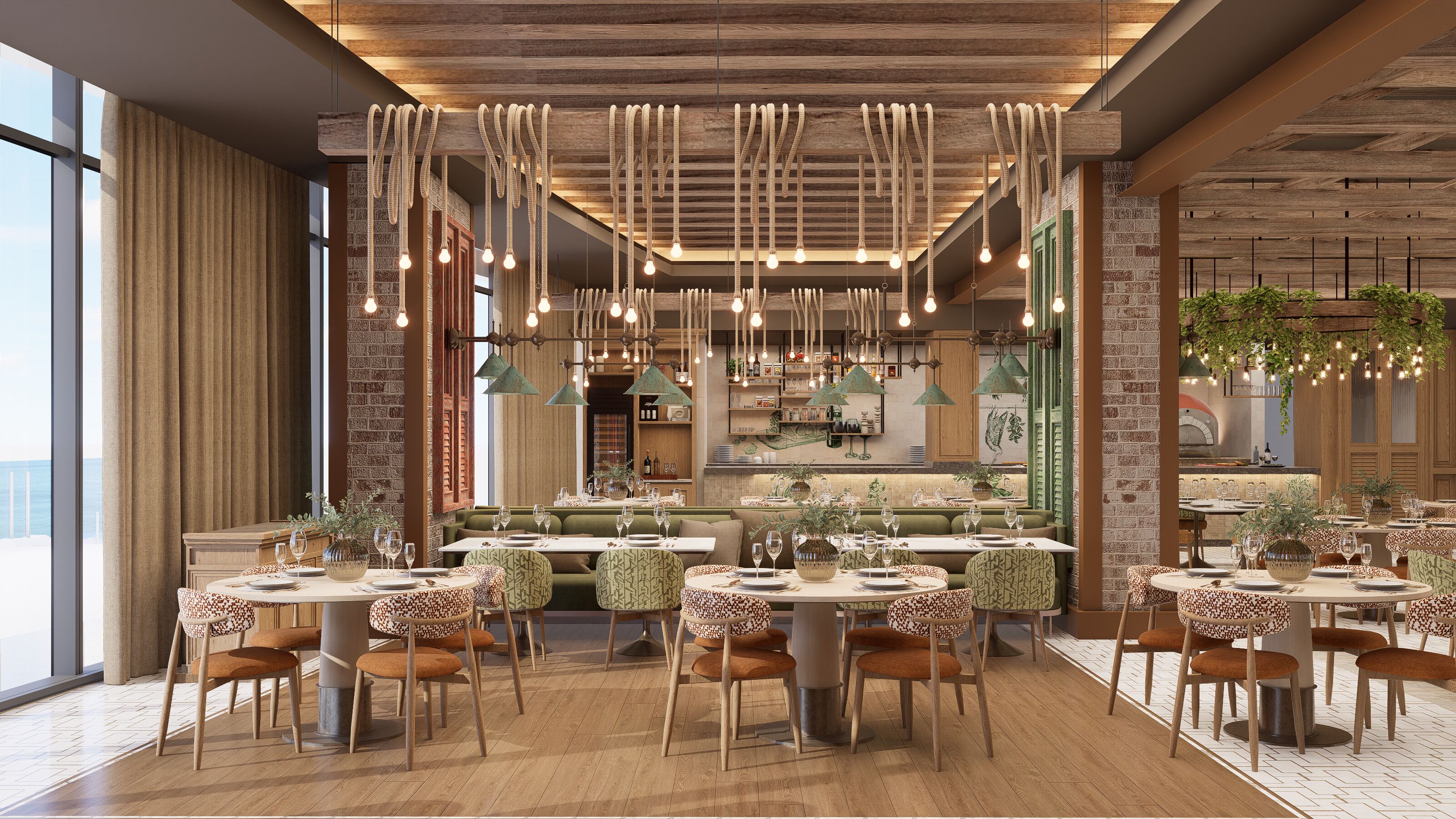 6 restaurants, dinner served, Italian cuisine