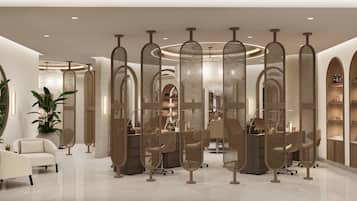 Sauna, Körperbehandlungen, Körperpeelings, Gesichtsbehandlungen