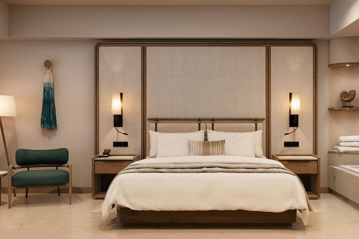 1 bedroom, premium bedding, down duvets, free minibar