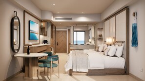 Ropa de cama de alta calidad, edredón y artículos del minibar gratis 