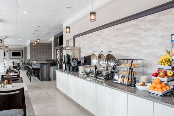 Free daily on-the-go breakfast