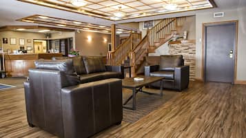 Sala de estar en el lobby