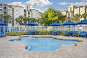 2 outdoor pools, a heated pool, cabanas (surcharge)