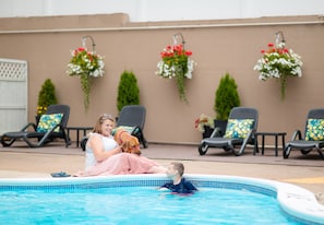 Seasonal outdoor pool