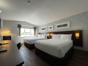 Economy-Zimmer, 2 Doppelbetten