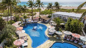 2 outdoor pools, pool cabanas (surcharge), pool umbrellas