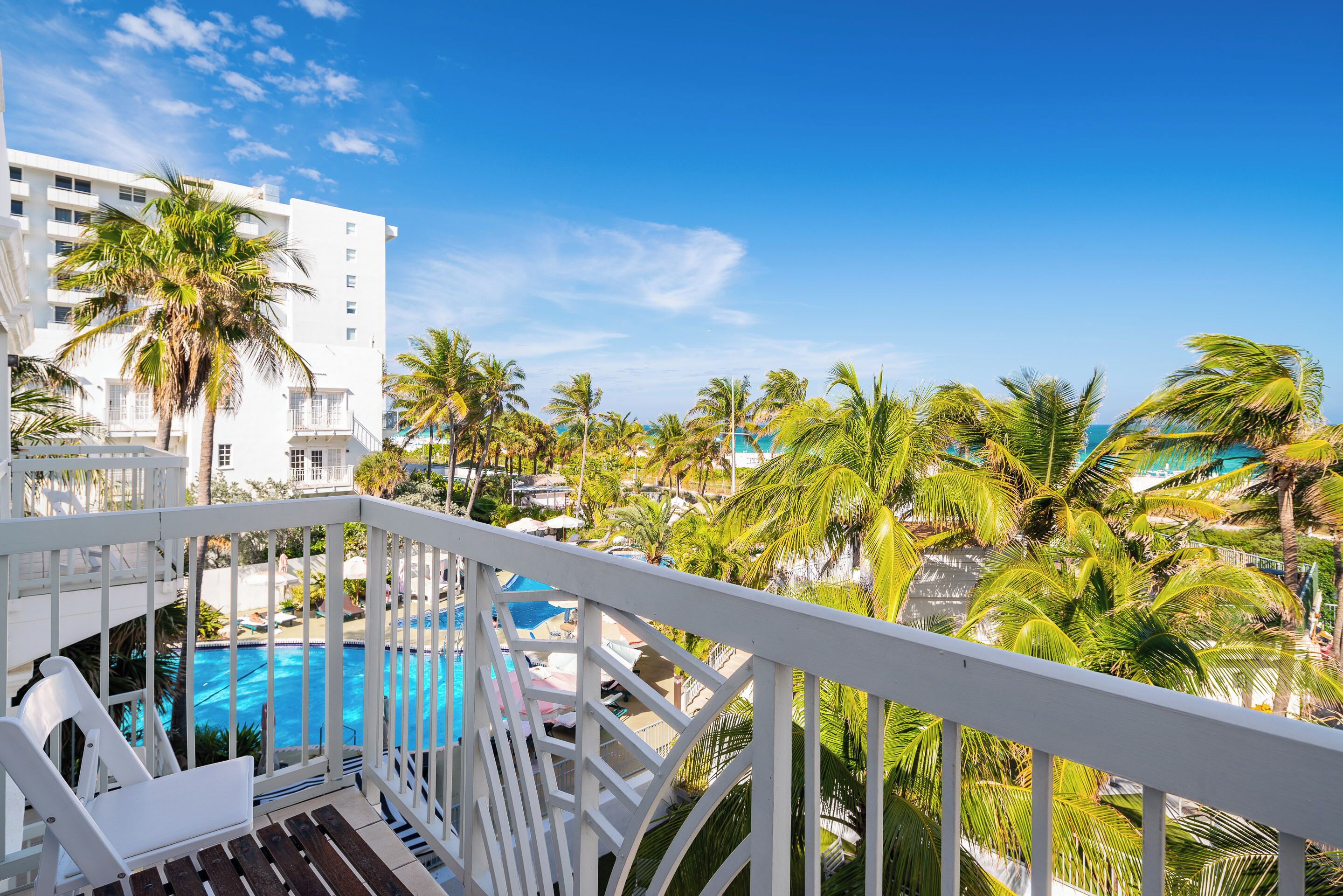 Suite, 1 King Bed with Sofa bed, Balcony, Oceanfront | Balcony view