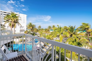 Suite, 1 King Bed with Sofa bed, Balcony, Oceanfront | Balcony view - The Savoy Hotel & Beach Club (Miami Beach)