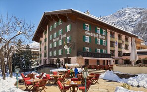 Façade de l’hébergement