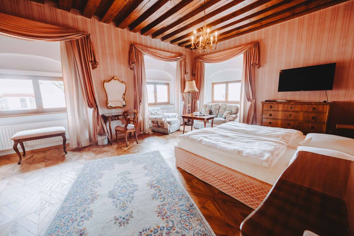 Suite junior (Country View) | 1 habitación, sábanas italianas Frette y ropa de cama de alta calidad