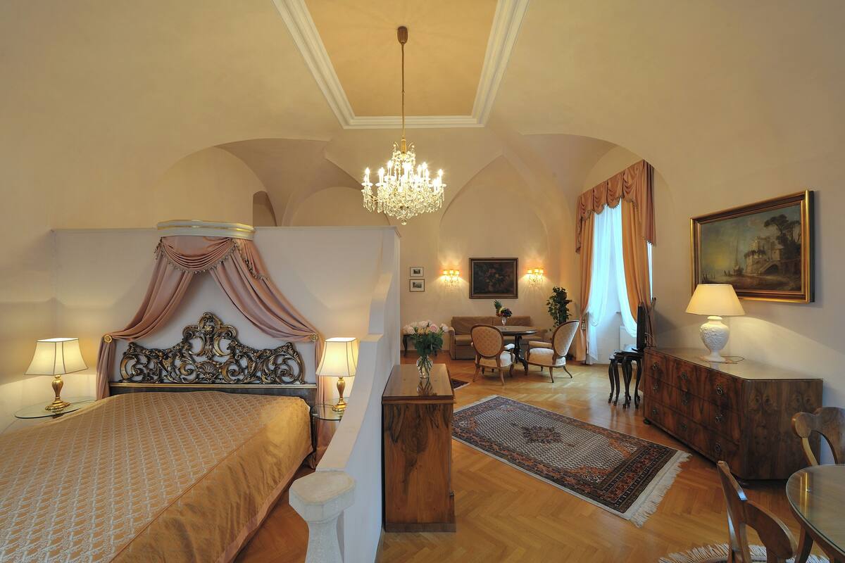 Suite clásica (Country View) | 1 habitación, sábanas italianas Frette y ropa de cama de alta calidad
