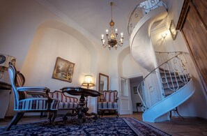 Suite panorámica | 1 habitación, sábanas italianas Frette y ropa de cama de alta calidad 