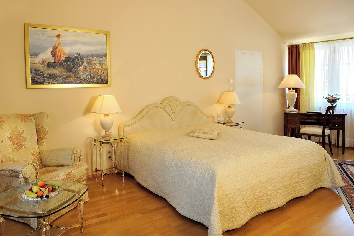 1 habitación, sábanas italianas Frette y ropa de cama de alta calidad