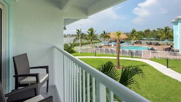 Uitzicht vanuit de kamer