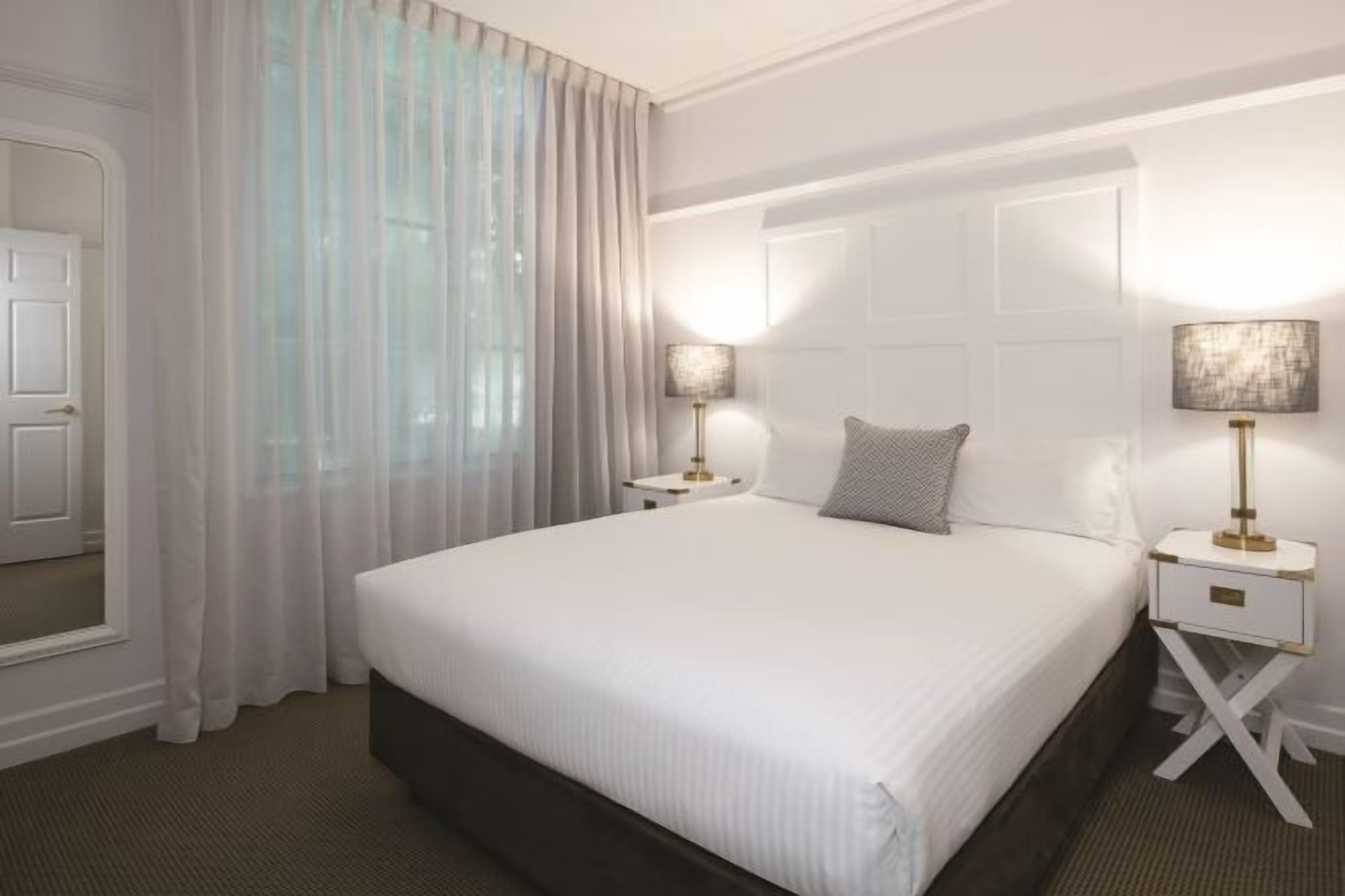 In-room safe, laptop workspace, blackout curtains, soundproofing
