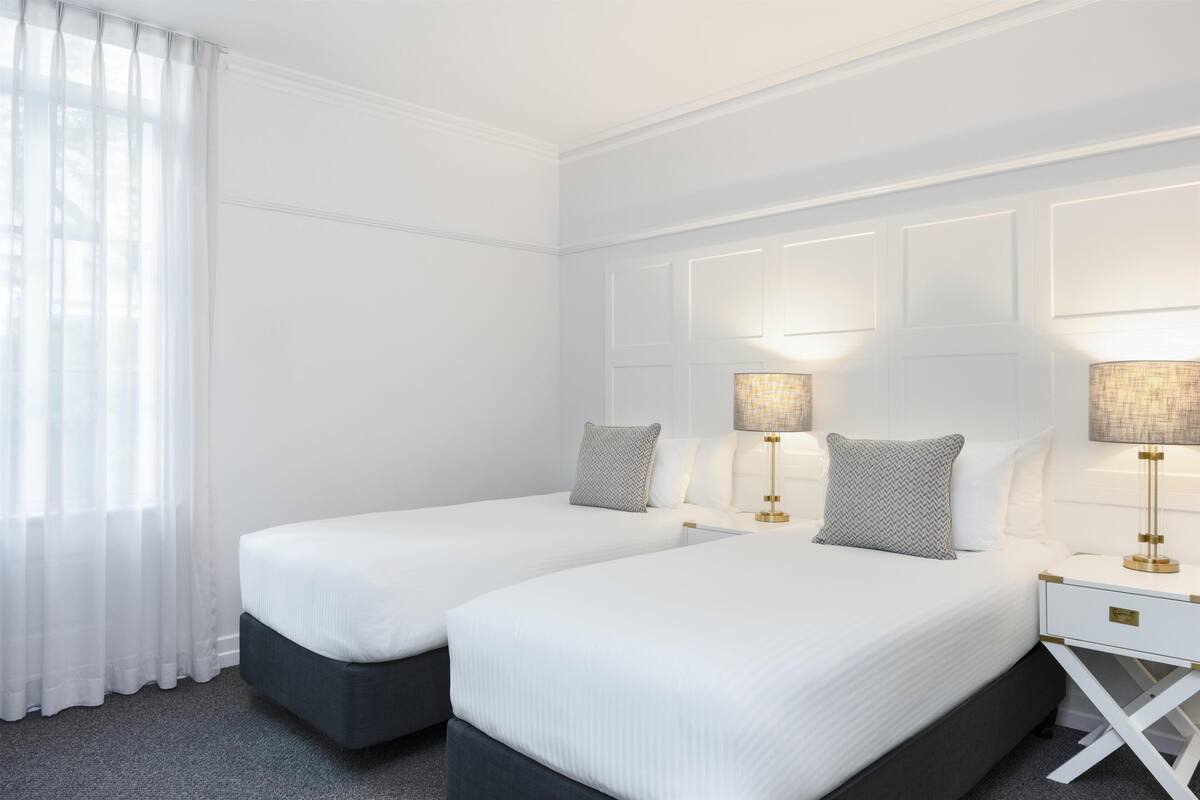 Double or Twin Room | In-room safe, laptop workspace, blackout curtains, soundproofing