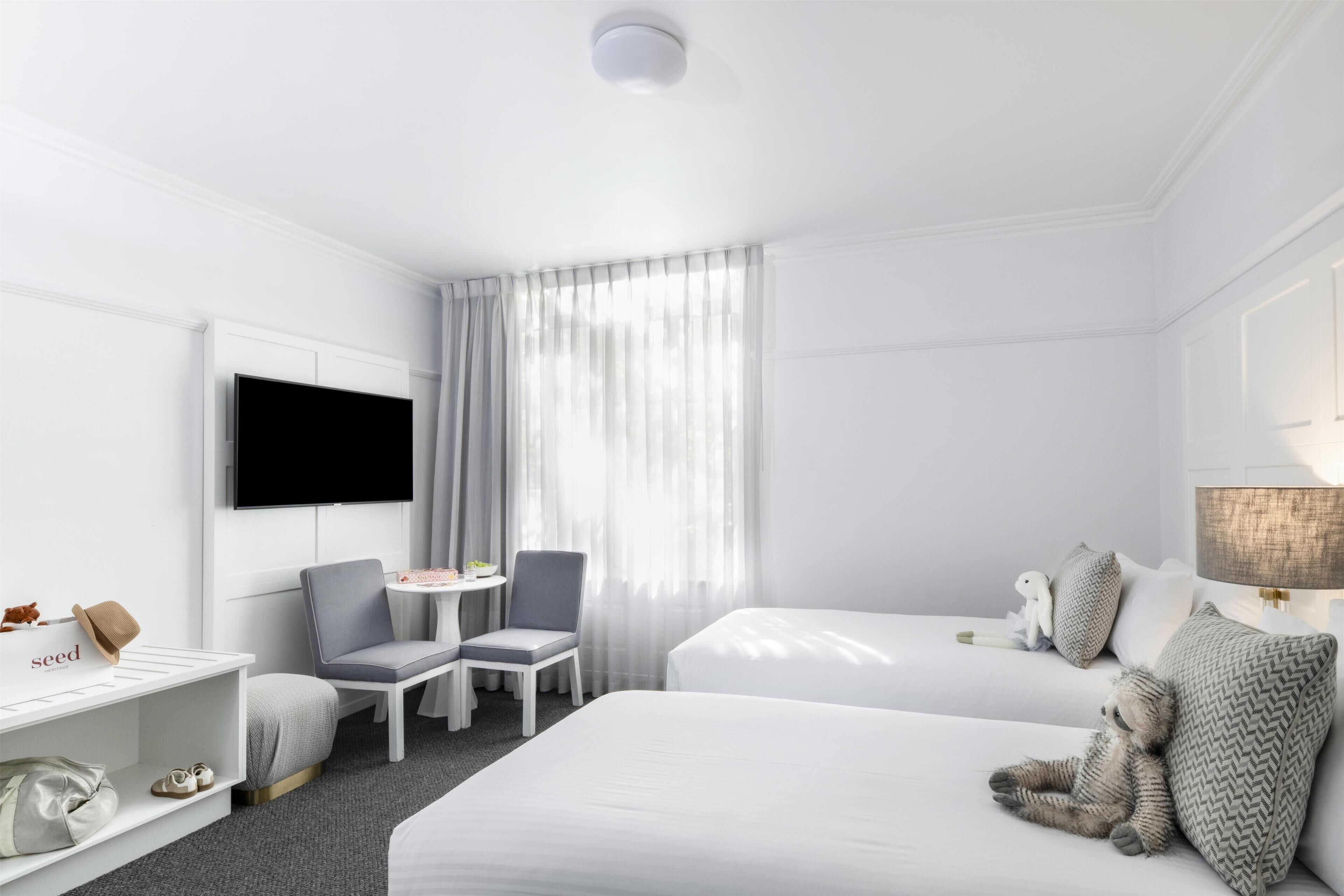 Double or Twin Room | In-room safe, laptop workspace, blackout drapes, soundproofing