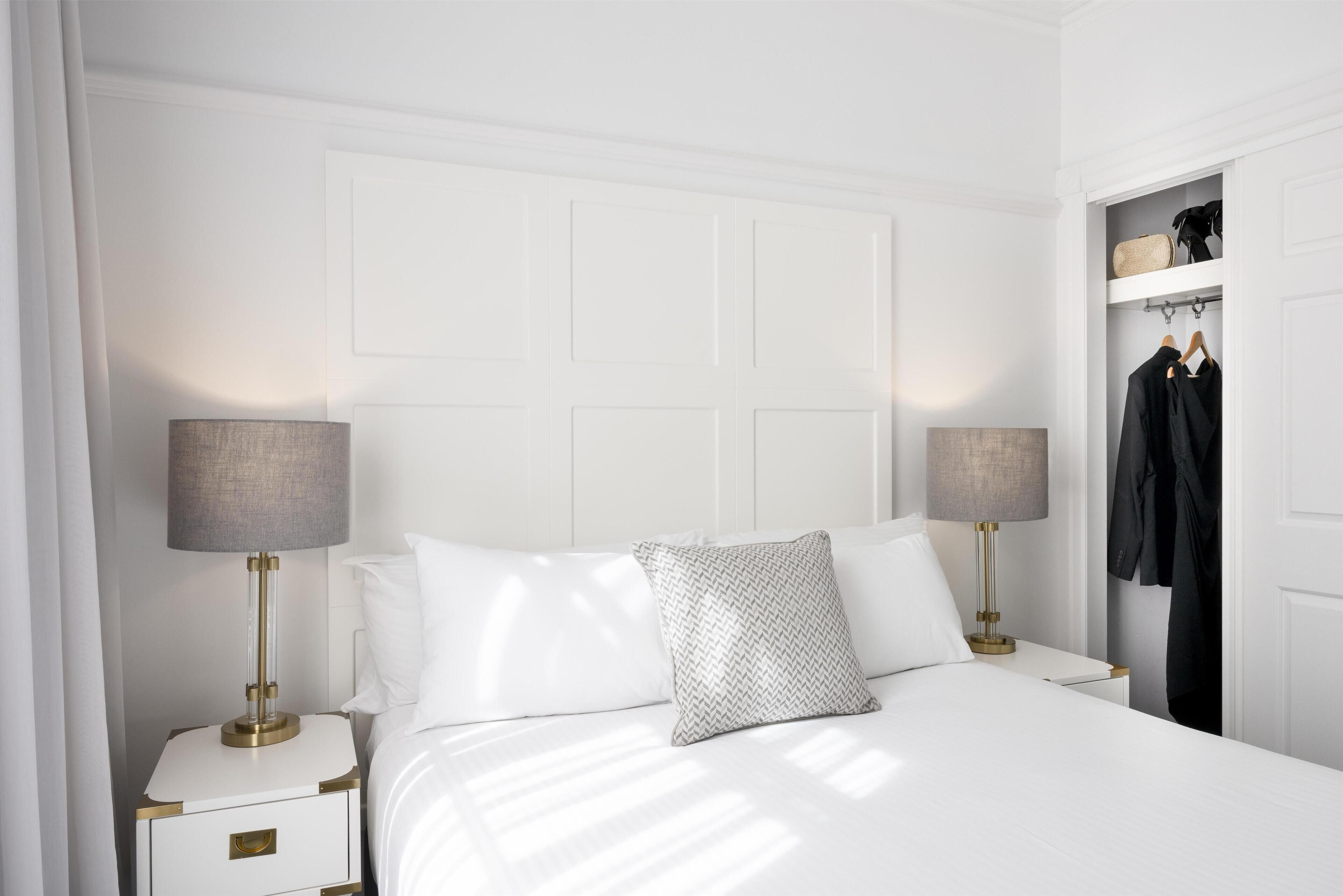 In-room safe, laptop workspace, blackout drapes, soundproofing