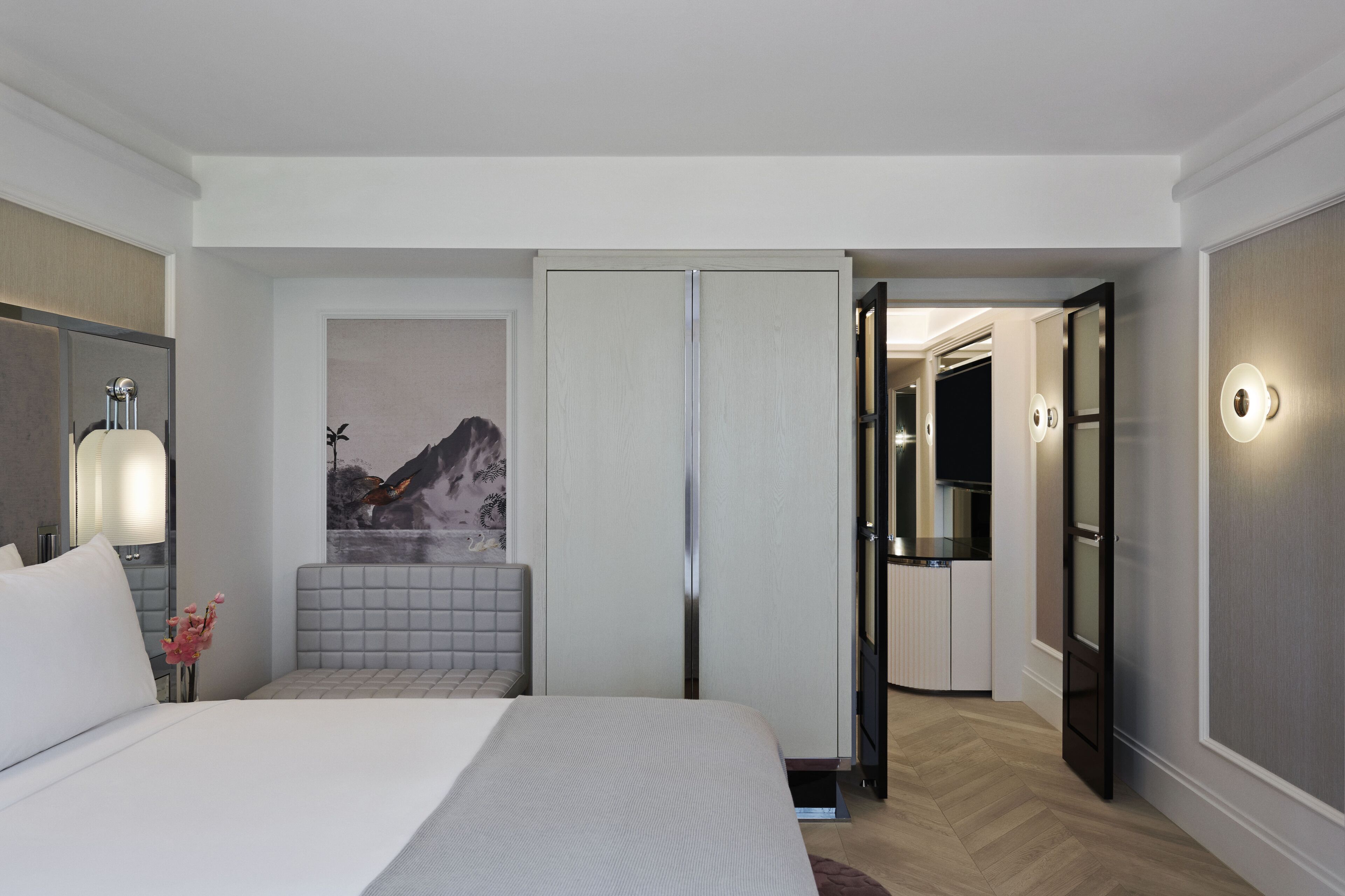 스위트 (Boulevard) | 고급 침구, 필로우탑 침대, 미니바, 객실 내 금고