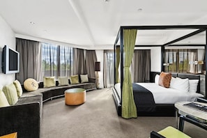 Premium bedding, pillowtop beds, minibar, in-room safe