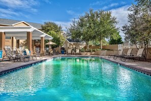 Seasonal outdoor pool