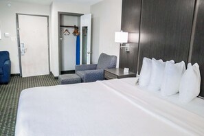 Suite, 1 King-Bett, Nichtraucher, Kühlschrank und Mikrowelle (Larger Room;with Sofabed)