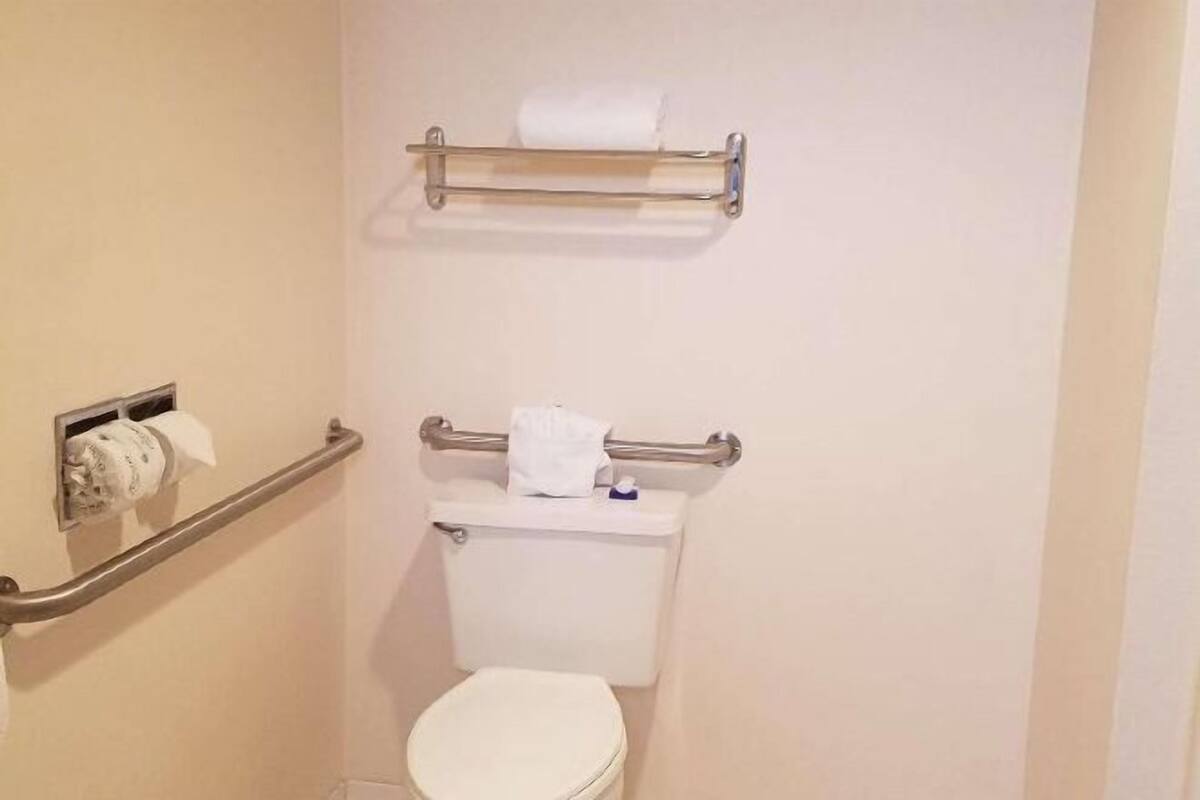 Free toiletries, hair dryer, towels, soap