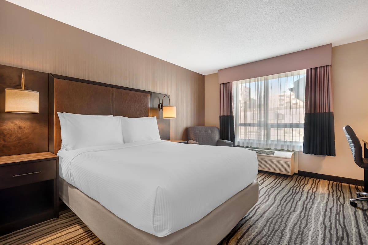 Standard Room, 1 Queen Bed, Accessible, Bathtub | Premium bedding, pillowtop beds, desk, blackout drapes