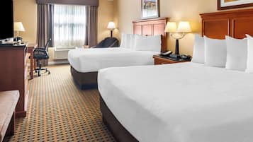 Premium bedding, down comforters, Select Comfort beds, blackout drapes