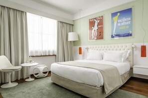 Down comforters, minibar, in-room safe, individually decorated