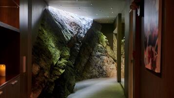 Behandlungsräume für Paare, Sauna, Whirlpool, Dampfbad