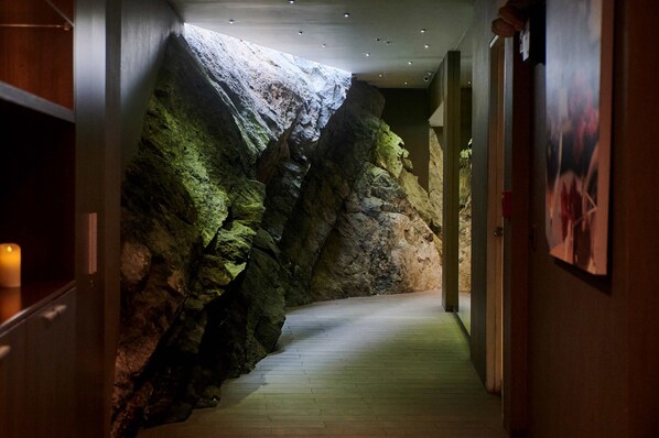 Couples treatment room(s), sauna, hot tub, steam room