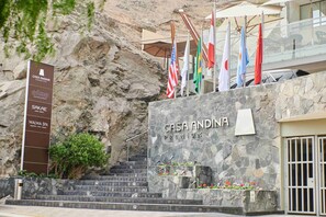 Fassade der Unterkunft