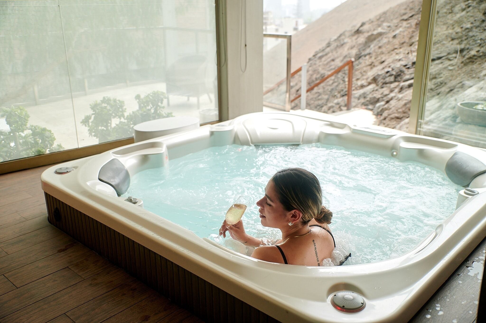 Sale per trattamenti di coppia, sauna, vasca idromassaggio, bagno turco