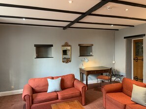Suite, 1 Double Bed, Non Smoking | Living area | LCD TV