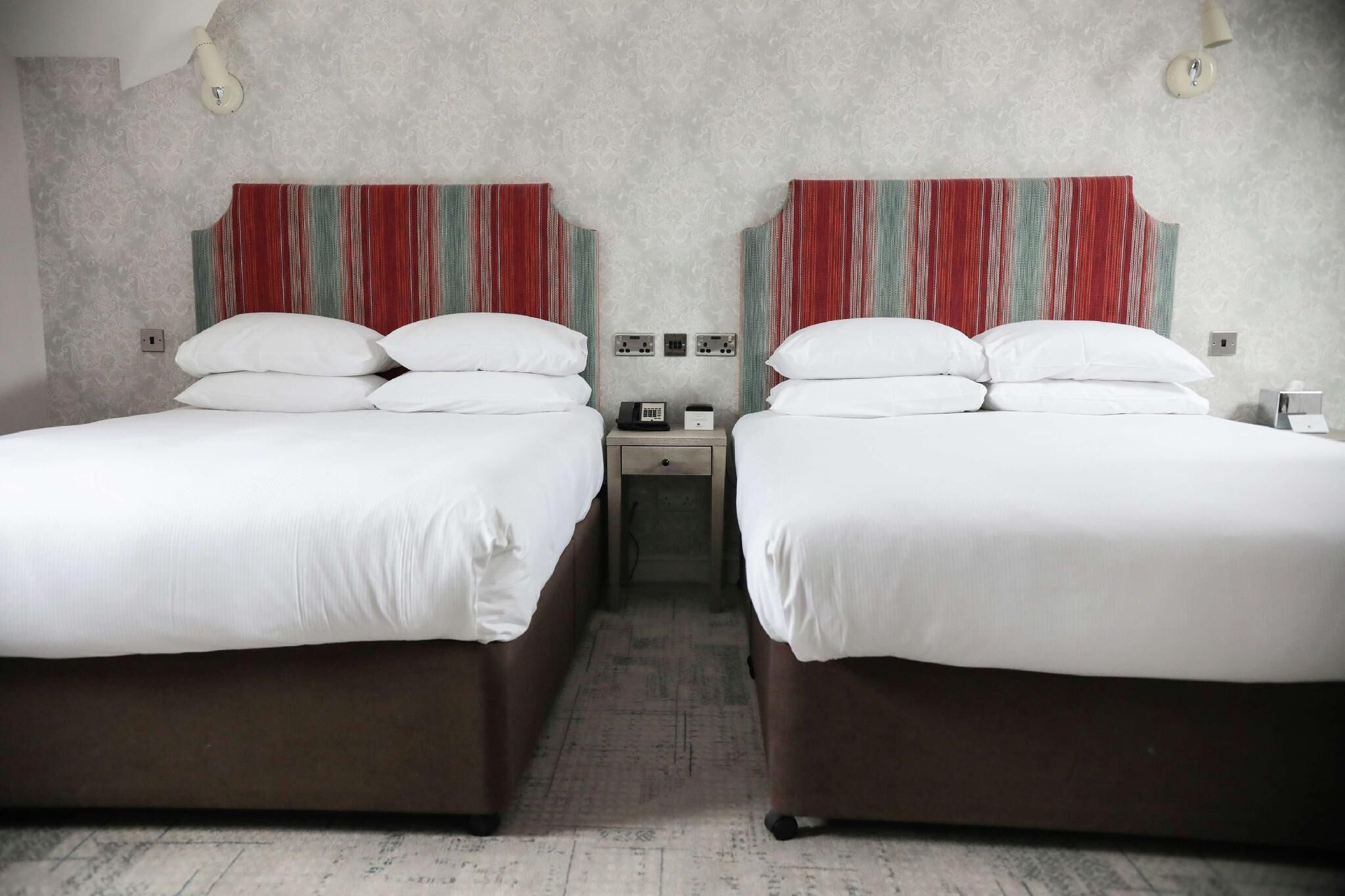 In-room safe, individually decorated, desk, blackout curtains