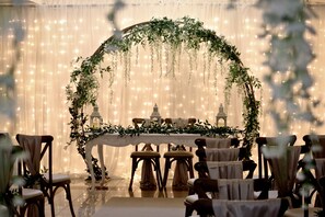 Indoor wedding