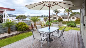 Familien-Suite, 1 Schlafzimmer, Nichtraucher, Kochnische (Seaview family Unit) | Terrasse/Patio