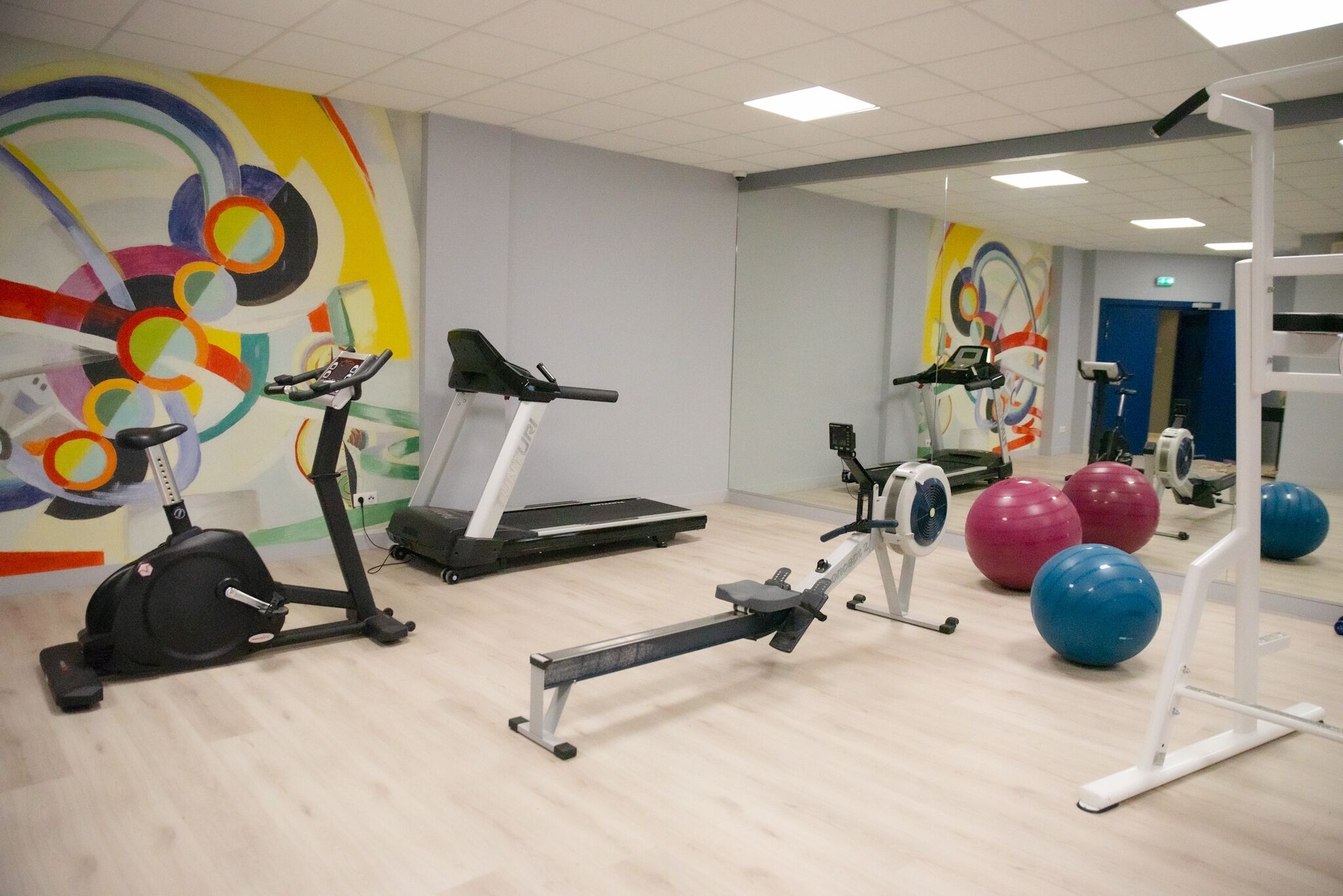 fitness studio