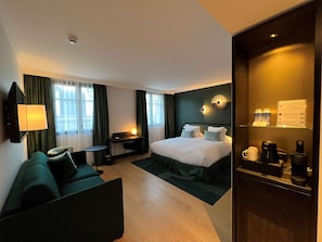 Deluxe Room, 1 King Bed, Non Smoking (Larger Room;Twin bed on request) | Minibar, in-room safe, desk, laptop workspace