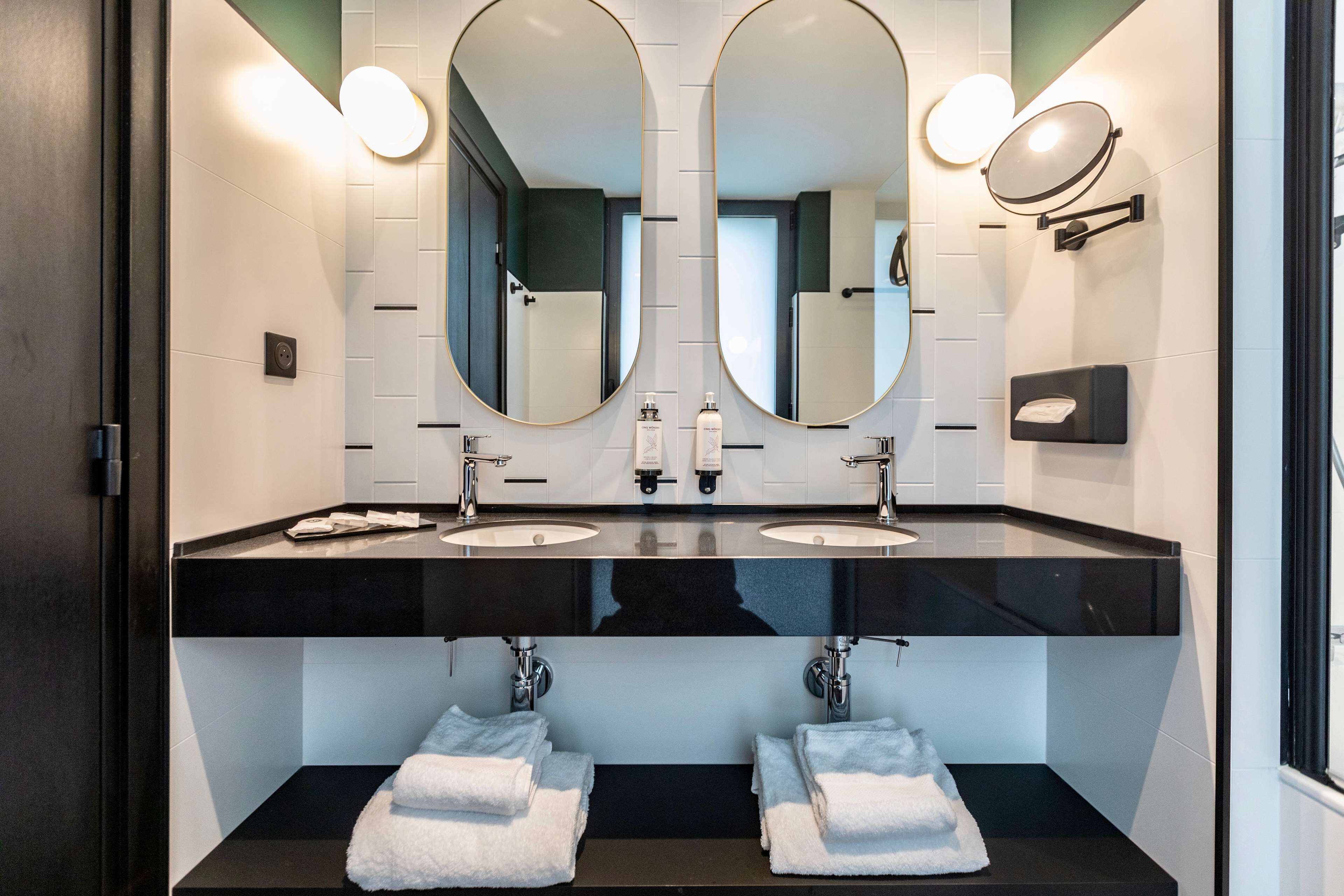 free toiletries, hair dryer, bathrobes, slippers