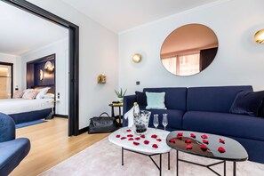 Exclusive-Suite, 1 King-Bett, Nichtraucher, Terrasse (Twin bed on request;with Sofabed)