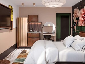 Hochwertige Bettwaren, Pillowtop-Betten, Zimmersafe, Schreibtisch