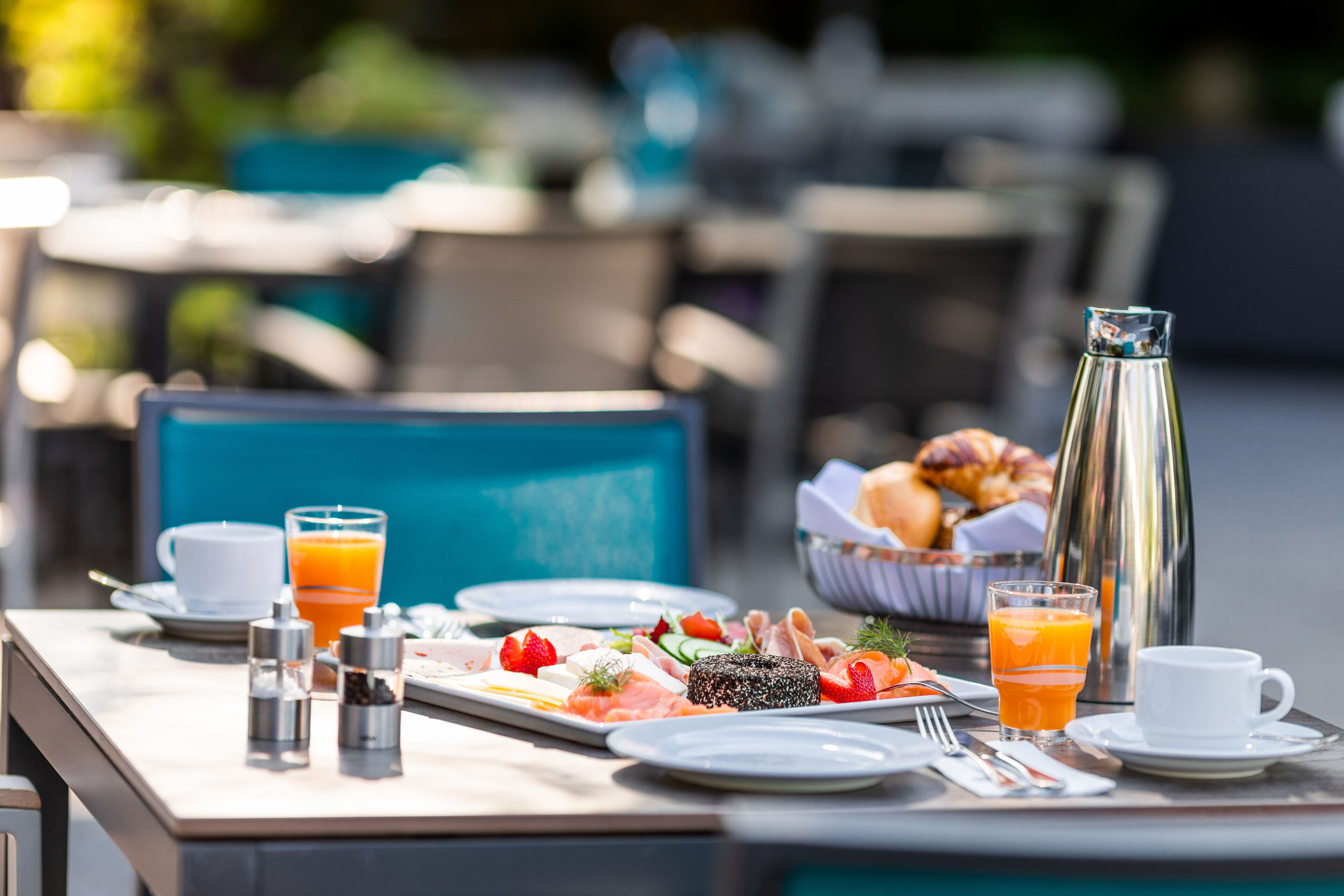 daily buffet breakfast (eur 8.95 per person)